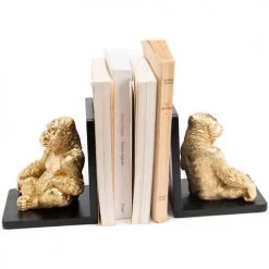 Amadeus Stop-livres Gorilles en résine