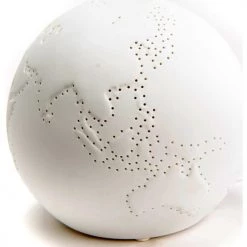 Amadeus Lampe Monde à poser blanche