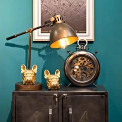 Amadeus Stop-livres Bulldog en résine -Amadeus Soldes Magasin 20625177 500 C