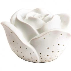 Amadeus Lampe à poser Rose blanche Fonctionnant sur piles