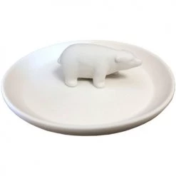 Amadeus Statuette à bijoux Ours Polaire