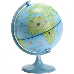 Amadeus Décoration Globe Terrestre lumineux