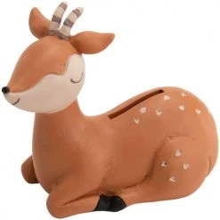 Amadeus Petite tirelire Gazelle en résine