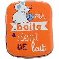 Amadeus Boite à dents de lait en métal