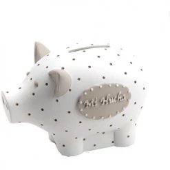 Amadeus Petite tirelire Cochon Blanc - Mi Hucha