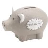 Amadeus Petite tirelire Cochon Taupe - Mi Hucha