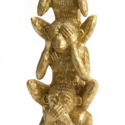 Amadeus Singes en résine Rien dit, Rien vue, Rien entendu -Amadeus Soldes Magasin 22725948 500 C