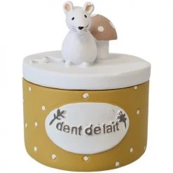 Amadeus Petite boite jaune à dents de lait