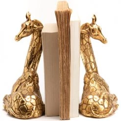 Amadeus Serre Livre Girafe en résine Or -Amadeus Soldes Magasin 23819838 500 C