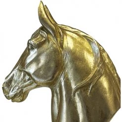 Amadeus Tête de Cheval Or de décoration en résine -Amadeus Soldes Magasin 23852793 500 C